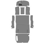 Carpet Set, Bucket Seats