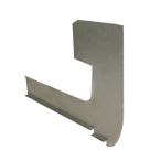 Inner Front Wheel Splash Plate - Left