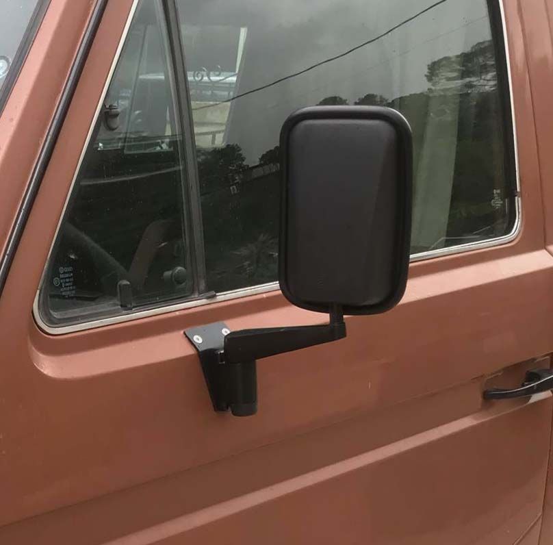 Power Mirror Assy, Passenger LHD Convex