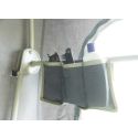 Canvas Storage Caddy for Poptop, Awning, Add-A-Room, or Tent -  Gray