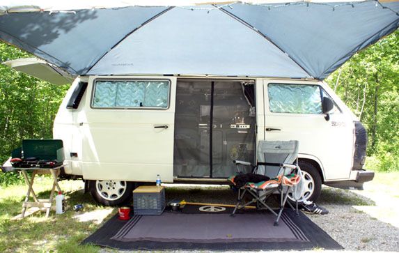 Ezy Awning Plus LARGER Version Gray